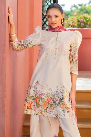 JAZMIN PRINTED LAWN SUIT 3PC USE9224