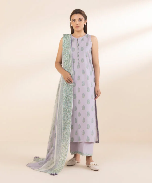 SAPPHIRE 3PC COTTON SUIT U3PDY25V048 1 printed lawn sapphire