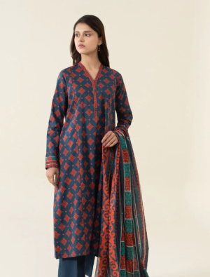 printed lawn sapphire