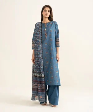 SAPPHIRE 3PC ZARI LAWN SUIT U3PDYS26V1137