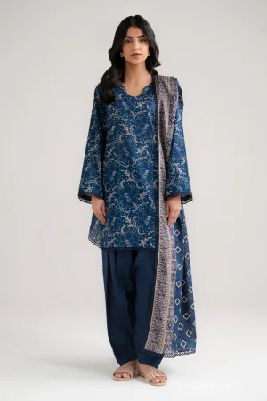 BEYOND EAST PRINTED LAWN SUIT 3PC WUB164526