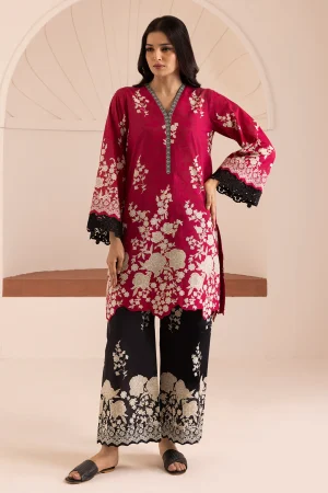 ZELLBURY 2PC PRINTED COTTON WUC25X20185