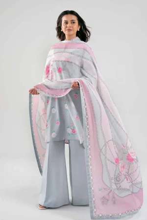 NISHATLINEN 3PC PRINTED LAWN SUIT 42601382