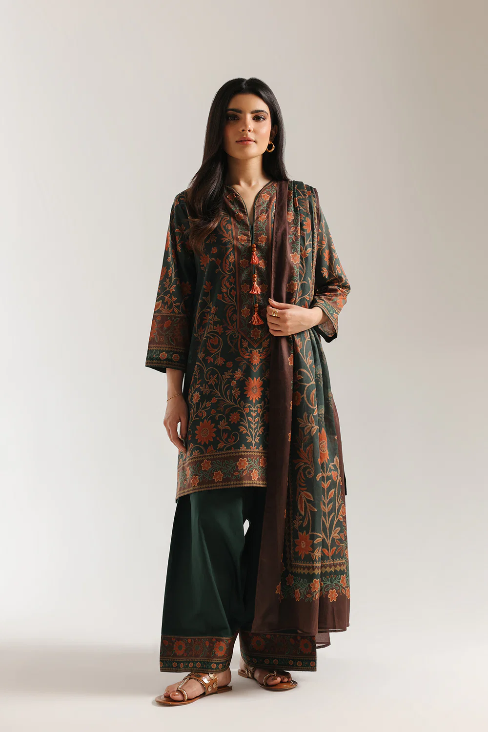 ETHNC 3PC PRINTED LAWN SUIT E0885/202/705 1 ETHNC 3PC PRINTED LAWN SUIT E0885/202/705