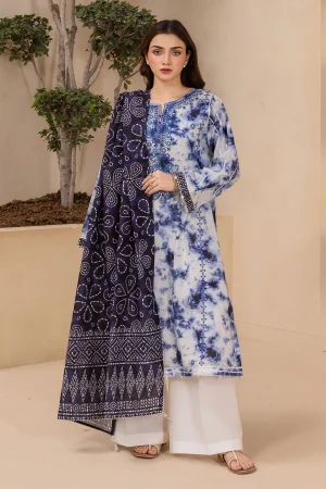 ZELLBURY 2PC EMBROIDERED LAWN SUIT WUS26E20740